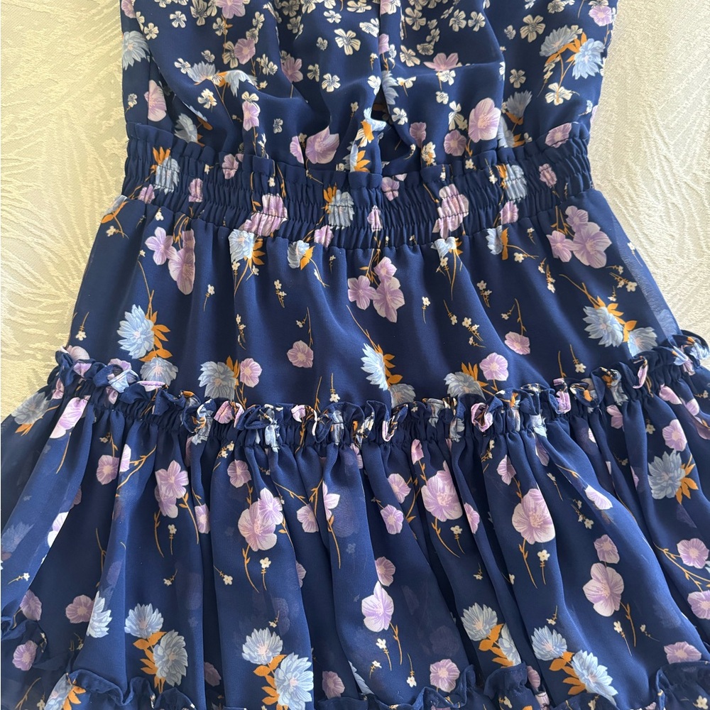 Floral Ruffle Dress - Picture 2 of 5